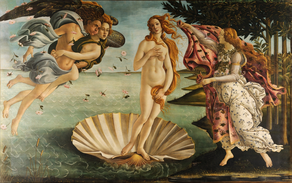 Nacimiento de Venus Boticelli